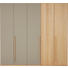 DREHTÜRENSCHRANK in massiv Erle Schlammfarben, Erlefarben - Schlammfarben/Erlefarben, Natur, Glas/Holz (242/227,2/59cm) - Team 7 DREHTÜRENSCHRANK in massiv Erle Schlammfarben, Erlefarben - Schlammfarben/Erlefarben, Natur, Glas/Holz (242/227,2/59cm) - Team 7