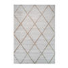 WEBTEPPICH 80/150 cm Luxury 210 Elfenbein / Taupe Taupe, Creme  - Taupe/Creme, Basics, Textil (80/150cm) - Novel