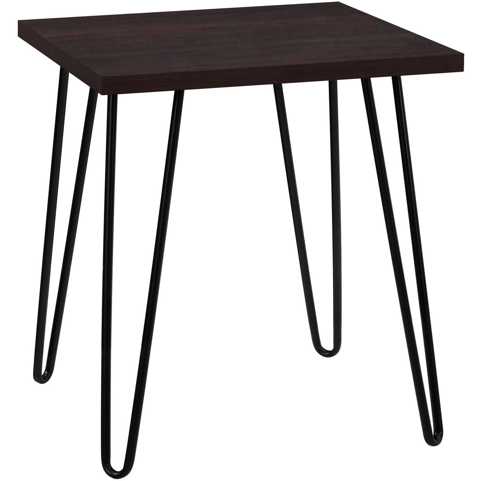 BEISTELLTISCH 49/49/55 cm Braun rechteckig  - Schwarz/Braun, Design, Papier/Holzwerkstoff (49/49/55cm) - MID.YOU