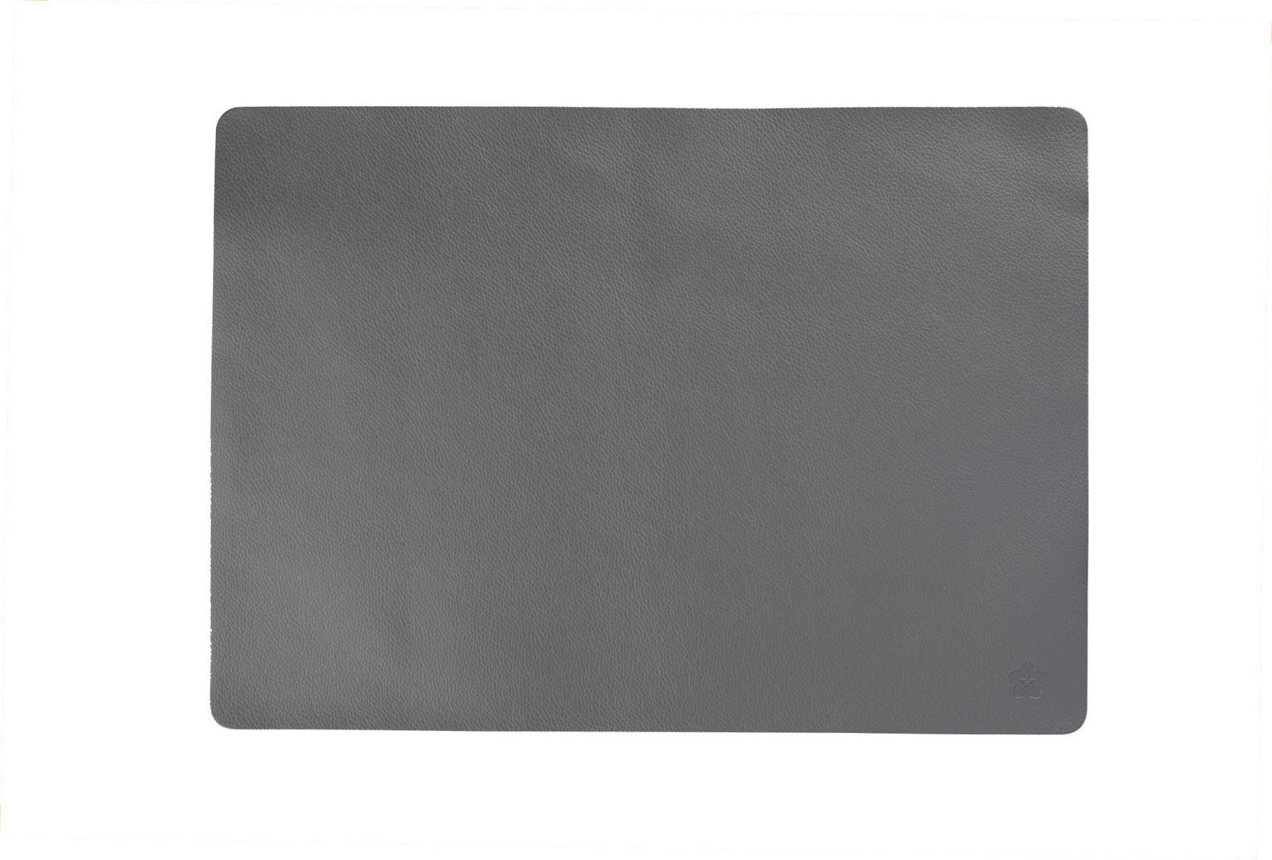 TISCHSET Textil Lederlook Platinfarben 33/46 cm  - Platinfarben, Basics, Textil (33/46cm) - Pichler