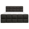 BOXBETT 180/200 cm  in Schwarz  - Schwarz, Design, Kunststoff/Textil (180/200cm) - Xora