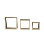 WANDREGALSET 3-teilig Sonoma Eiche  - Sonoma Eiche, Design, Holzwerkstoff - Carryhome