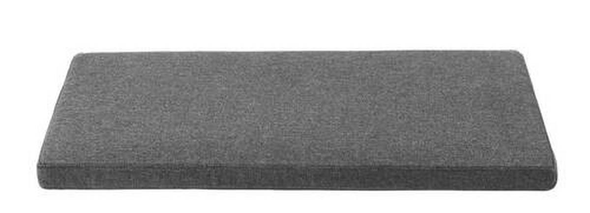SITZKISSEN    - Anthrazit, Konventionell, Textil (80/6/37cm) - Moderano