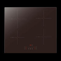 INDUKTIONSKOCHFELD  - Schwarz, Basics, Glas (59/6.2/52cm) - PKM