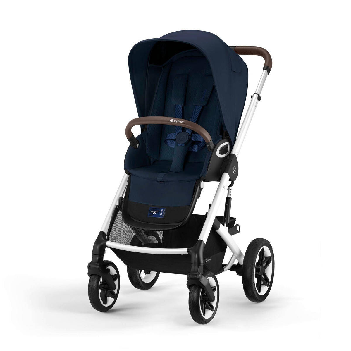 DJEČJA KOLICA  Talos S Lux  - tamno plava/srebrne boje, Basics, tekstil/metal (91/60,5/110cm) - Cybex