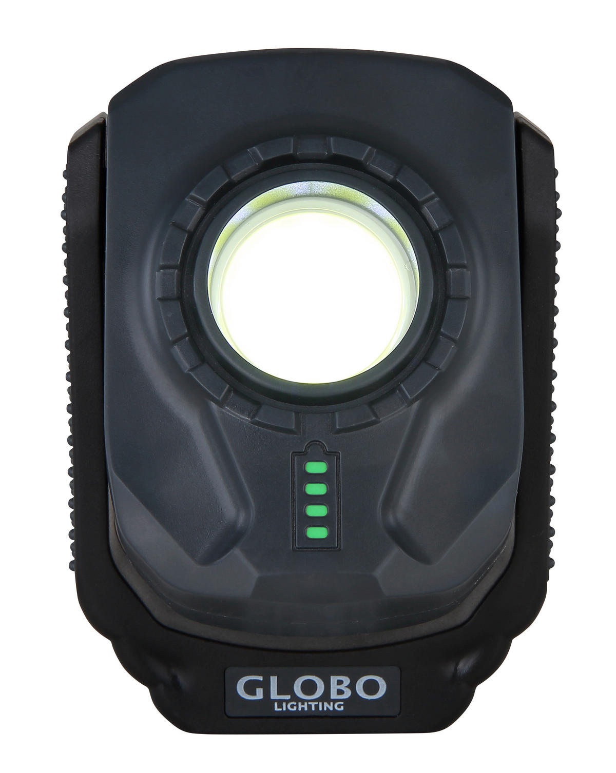 DELOVNA LED-SVETILKA - srebrne barve/črna, Basics, kovina/umetna masa (7,1/4,1/10cm)