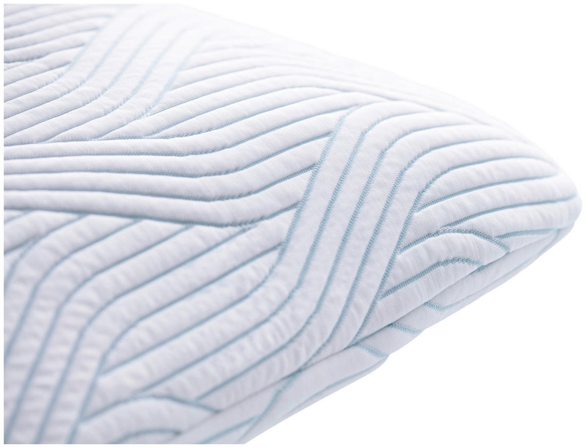 NACKENKISSEN 63/43 cm  - Weiss, Basics, Textil (63/43cm) - Tempur