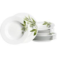 TAFELSERVICE Evora 12-teilig  - Weiß, KONVENTIONELL, Keramik (25/21/15cm) - Ritzenhoff Breker