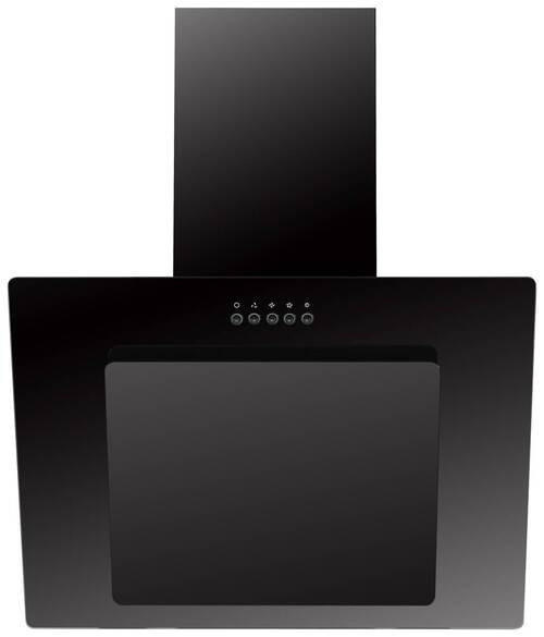 FLÄKTKÅPA CH21060SBZ  - svart, Trend, metall/glas (59,8/72,7-110,7/30,5cm) - Respekta