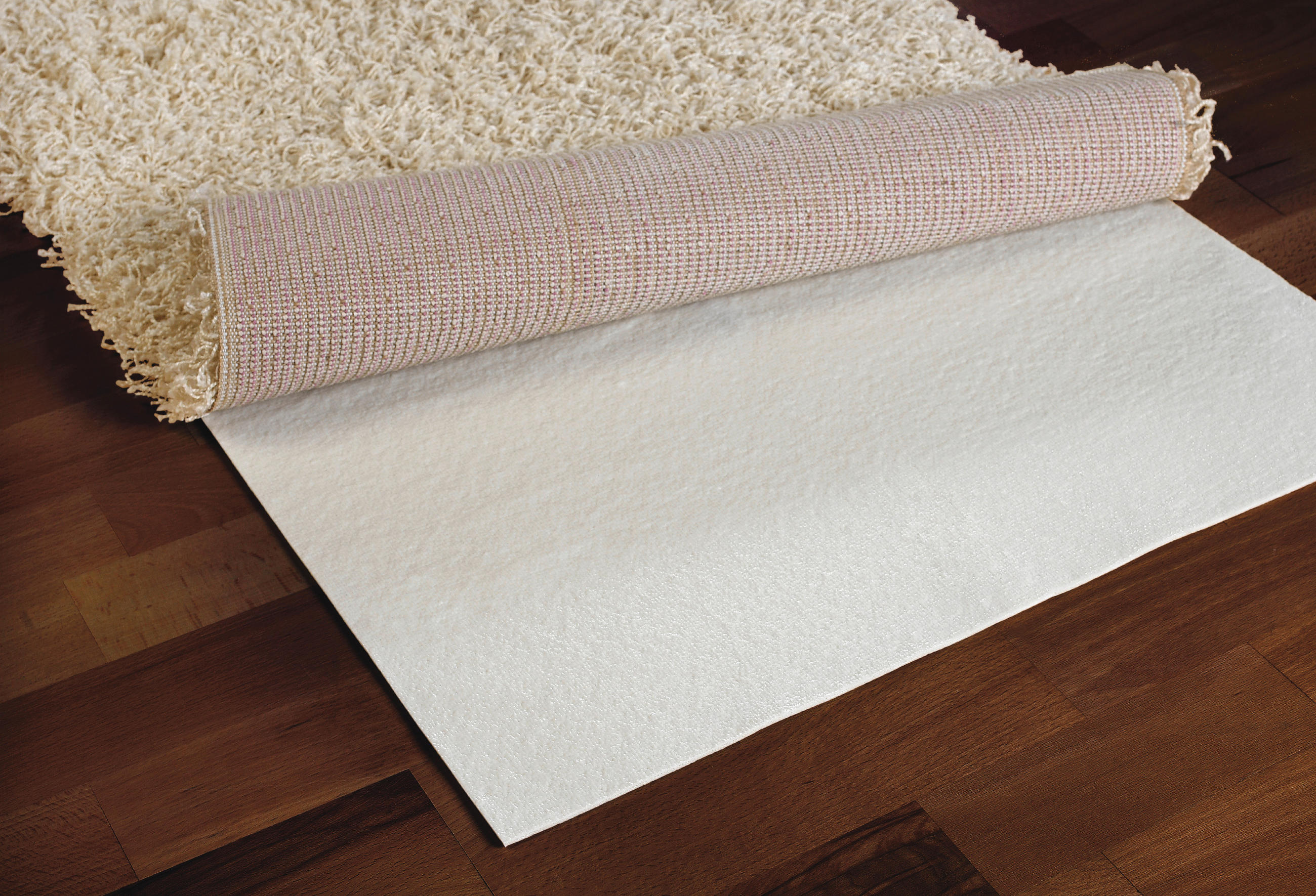 PODLOŽKA POD KOBEREC, 190/280 cm, biela - biela, Konventionell, plast (190/280cm) - Homeware