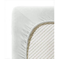SPANNBETTTUCH Jenny C Single-Jersey  - Weiß, Basics, Textil (100/200cm) - Fleuresse