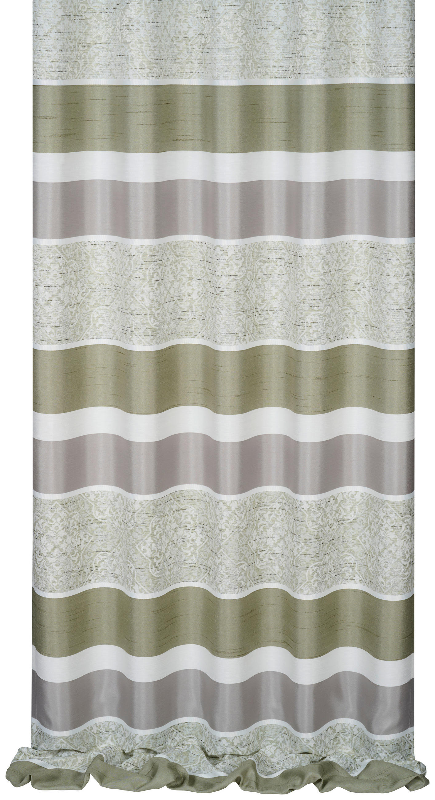 DEKOSTOFF per lfm blickdicht  - Grün, KONVENTIONELL, Textil (140cm) - Esposa