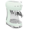 ESPRESSOMASCHINE 50´s Style  - Pastellgrün, Design, Kunststoff/Metall (14,9/33/32,9cm) - SMEG