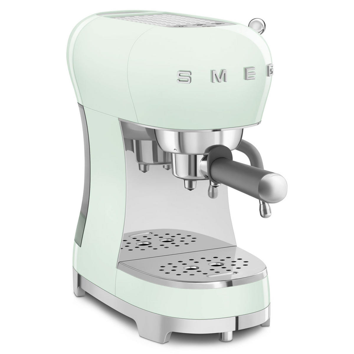 ESPRESSOMASCHINE 50´s Style  - Pastellgrün, Design, Kunststoff/Metall (14,9/33/32,9cm) - SMEG
