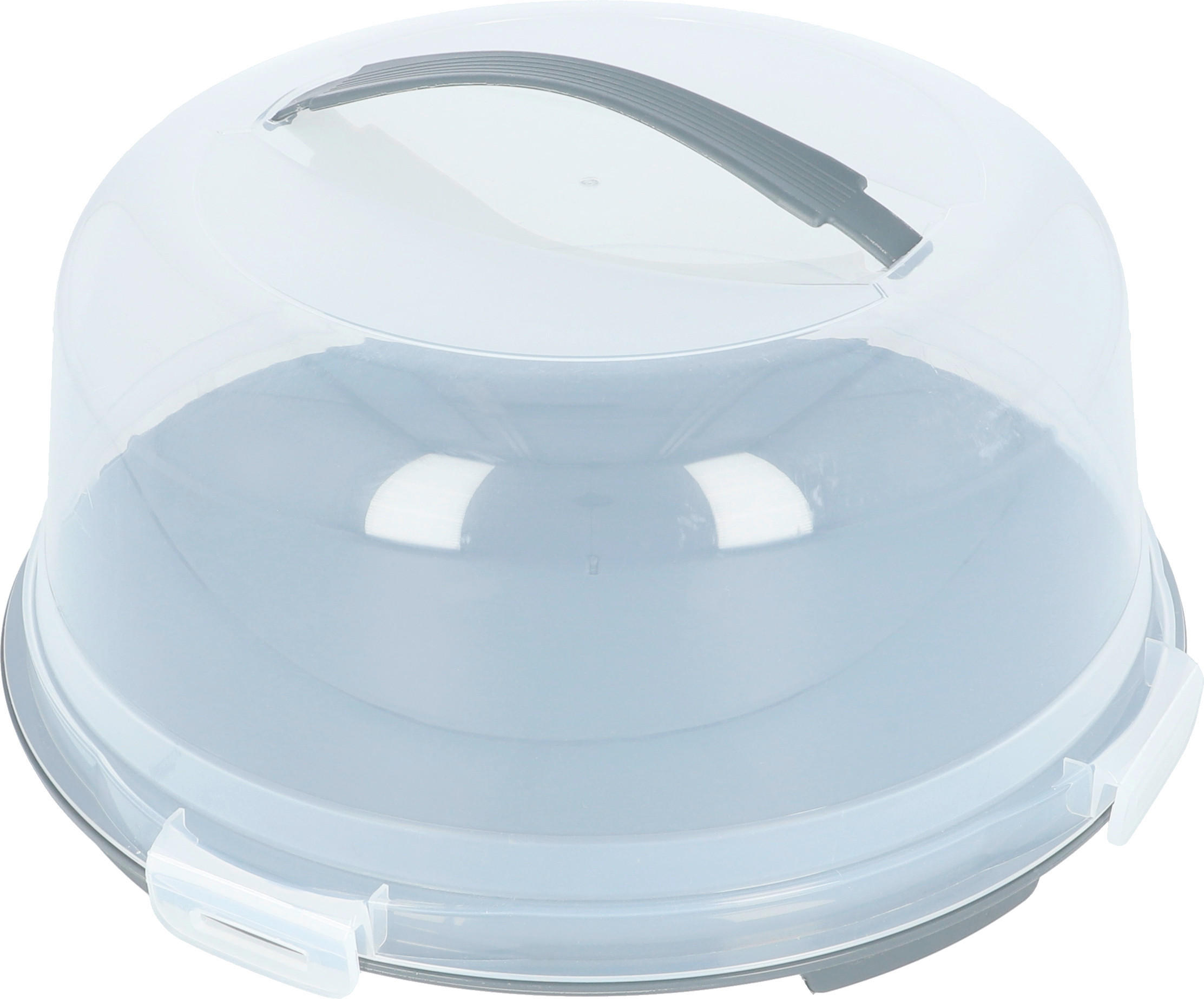 KUCHENTRANSPORTBOX - Transparent/Grau, KONVENTIONELL, Kunststoff (33/15/33cm) - Birkmann