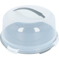 KUCHENTRANSPORTBOX - Transparent/Grau, KONVENTIONELL, Kunststoff (33/15/33cm) - Birkmann