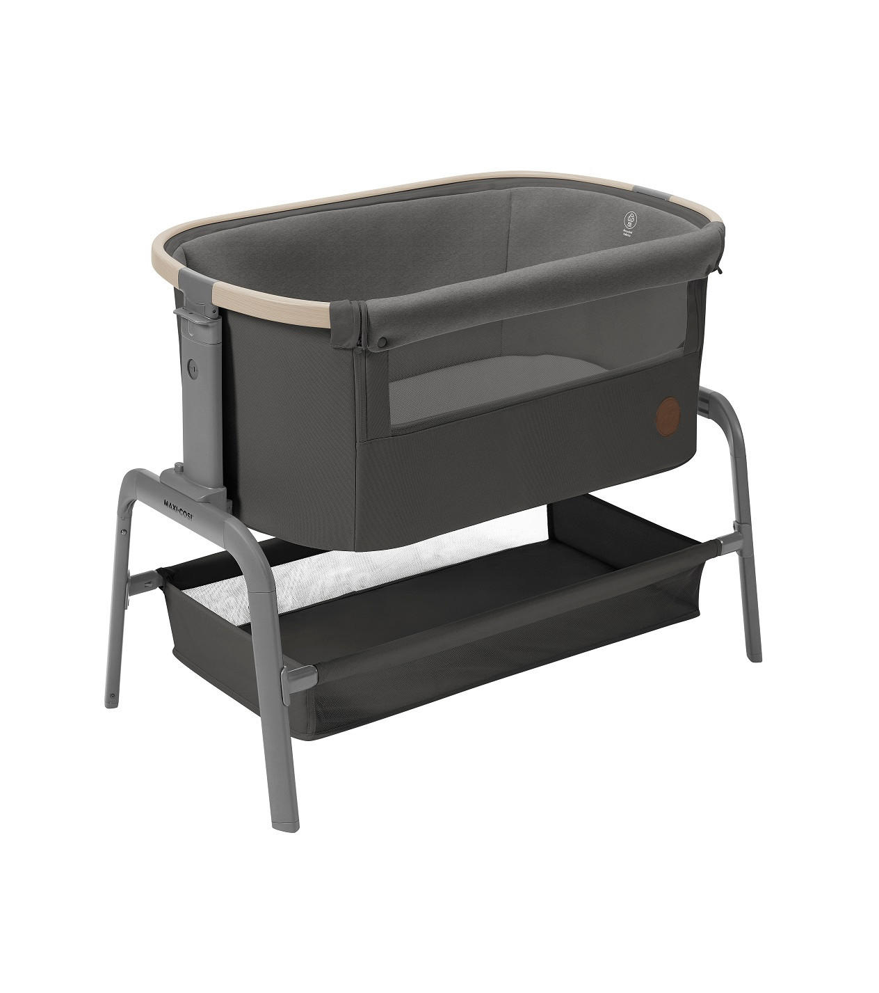 SIDOSÄNG Iora   - mörkgrå, Basics, metall/plast (93/74,5/55cm) - Maxi Cosi Pro