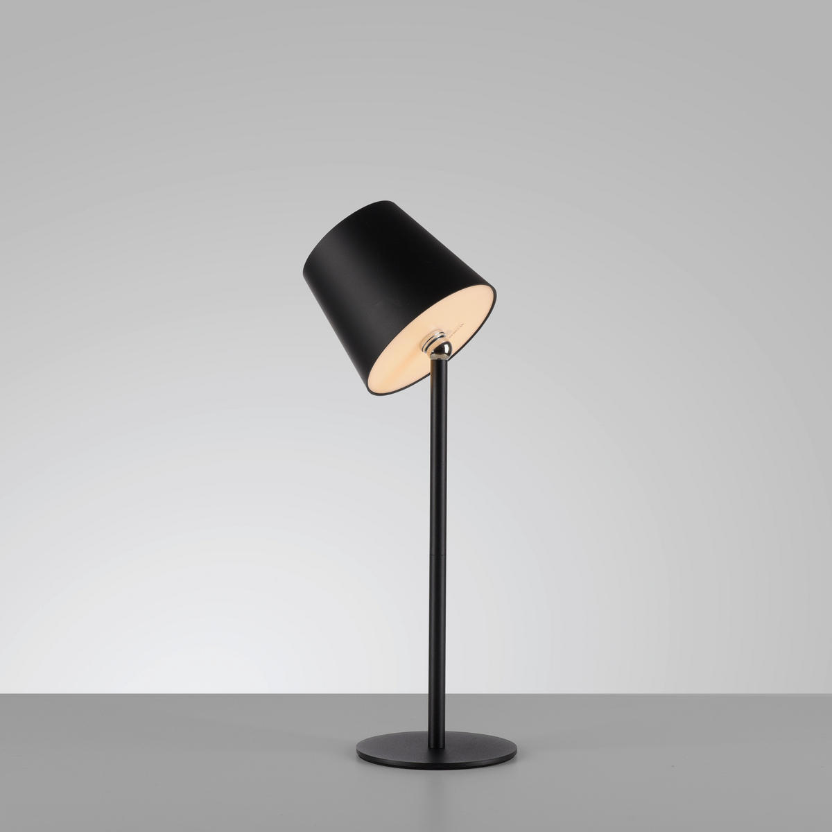 LED-TISCHLEUCHTE Boteria 11/11/37 cm   - Schwarz, MODERN, Kunststoff/Metall (11/11/37cm)