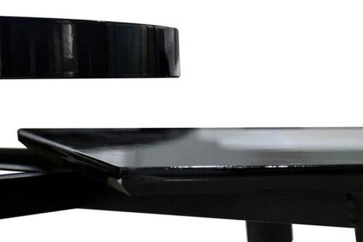 BEISTELLTISCH in Holz, Metall, Holzwerkstoff 49,5/77/46 cm  - Schwarz/Braun, Basics, Holz/Holzwerkstoff (49,5/77/46cm) - Kayoom