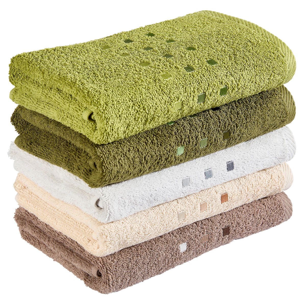 HANDTUCH Quattro Beige  - Beige, Basics, Textil (50/100cm) - Esposa