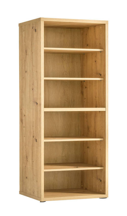 PISARNIŠKI REGAL 82,1/216,8/35,5 cm - Design, leseni material (82,1/216,8/35,5cm) - Carryhome