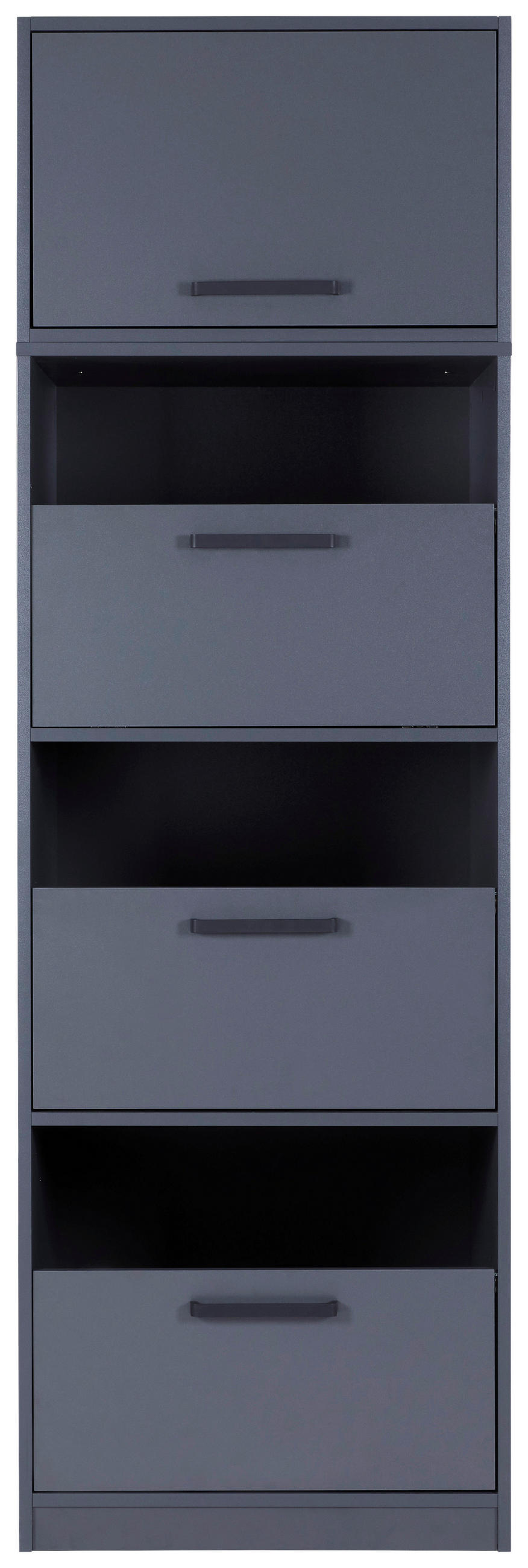 HAUSWIRTSCHAFTSRAUM 335/208/68 cm  in Anthrazit  - Anthrazit, MODERN, Holzwerkstoff (335/208/68cm) - home24