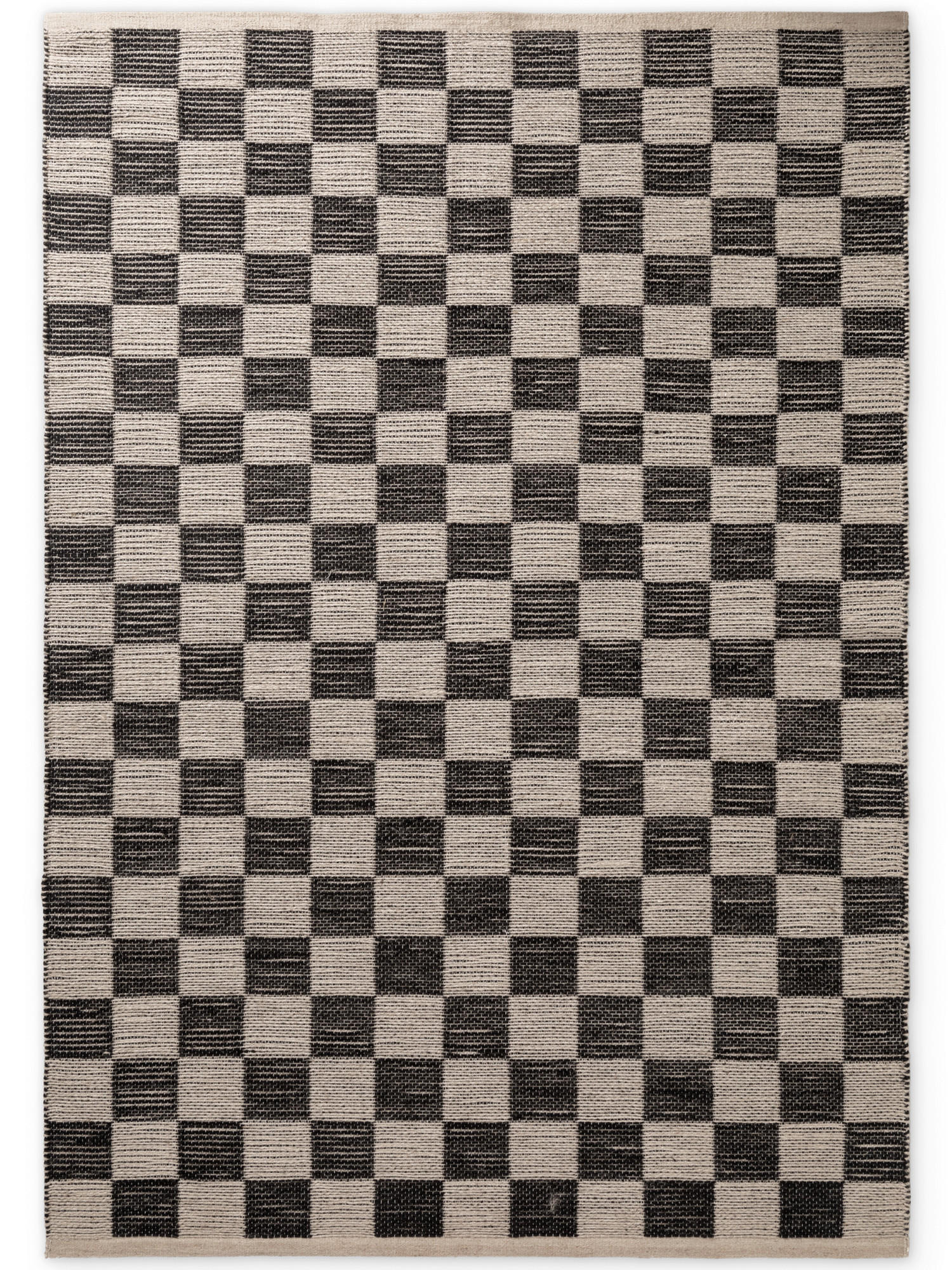 JUTETEPPICH Wohnzimmer 200/300 cm Handloom 1.0 Creme, Schwarz rechteckig  - Creme/Schwarz, Basics, Textil (200/300cm) - Hanse Home