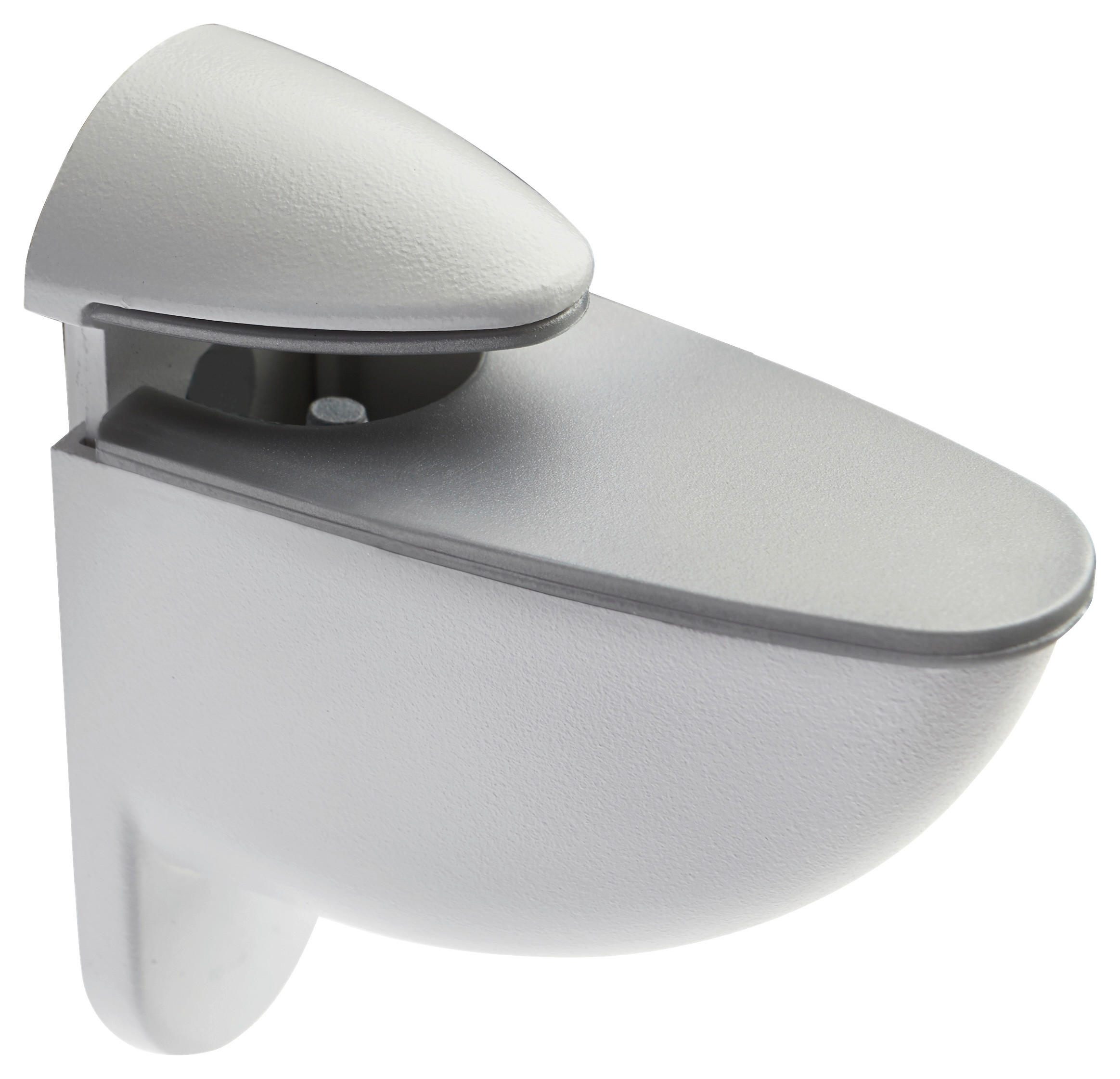 VÄGGHÅLLARE  i vit  - vit, Klassisk, metall/plast (8,5/8/3.5cm) - Xora