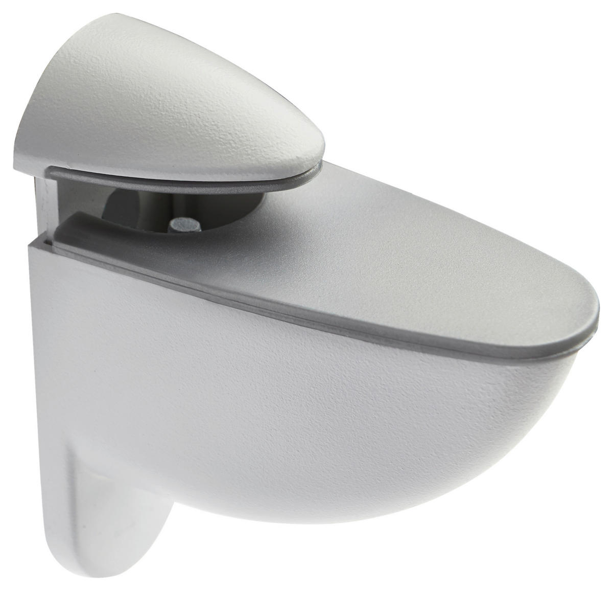 SUPORT DE PERETE - alb, Konventionell, plastic/metal (8,5/8/3.5cm) - Xora