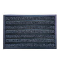 LÁBTÖRLŐ 40/60 cm  - szürke, Basics, textil (40/60cm)
