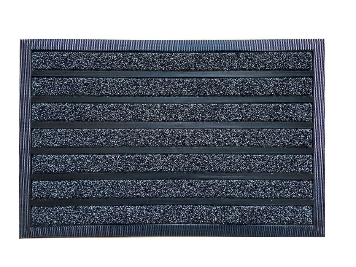 LÁBTÖRLŐ 40/60 cm  - szürke, Basics, textil (40/60cm)
