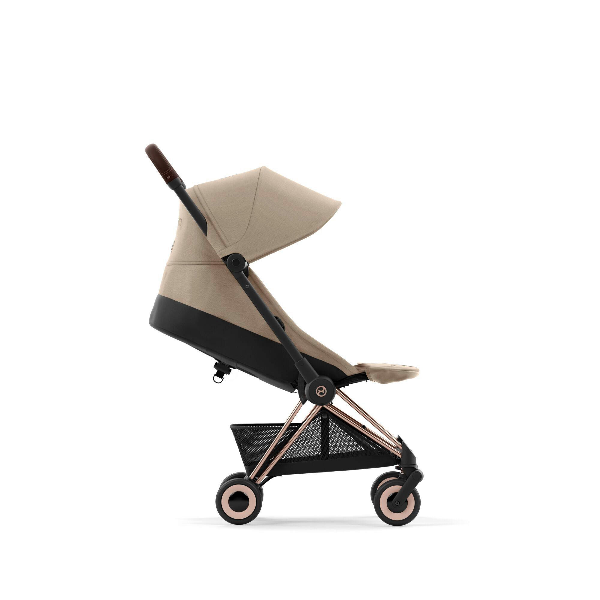 BUGGY Coya  - Beige/Roségold, Basics, Kunststoff/Textil (79/44/105cm) - cybex PLATINUM