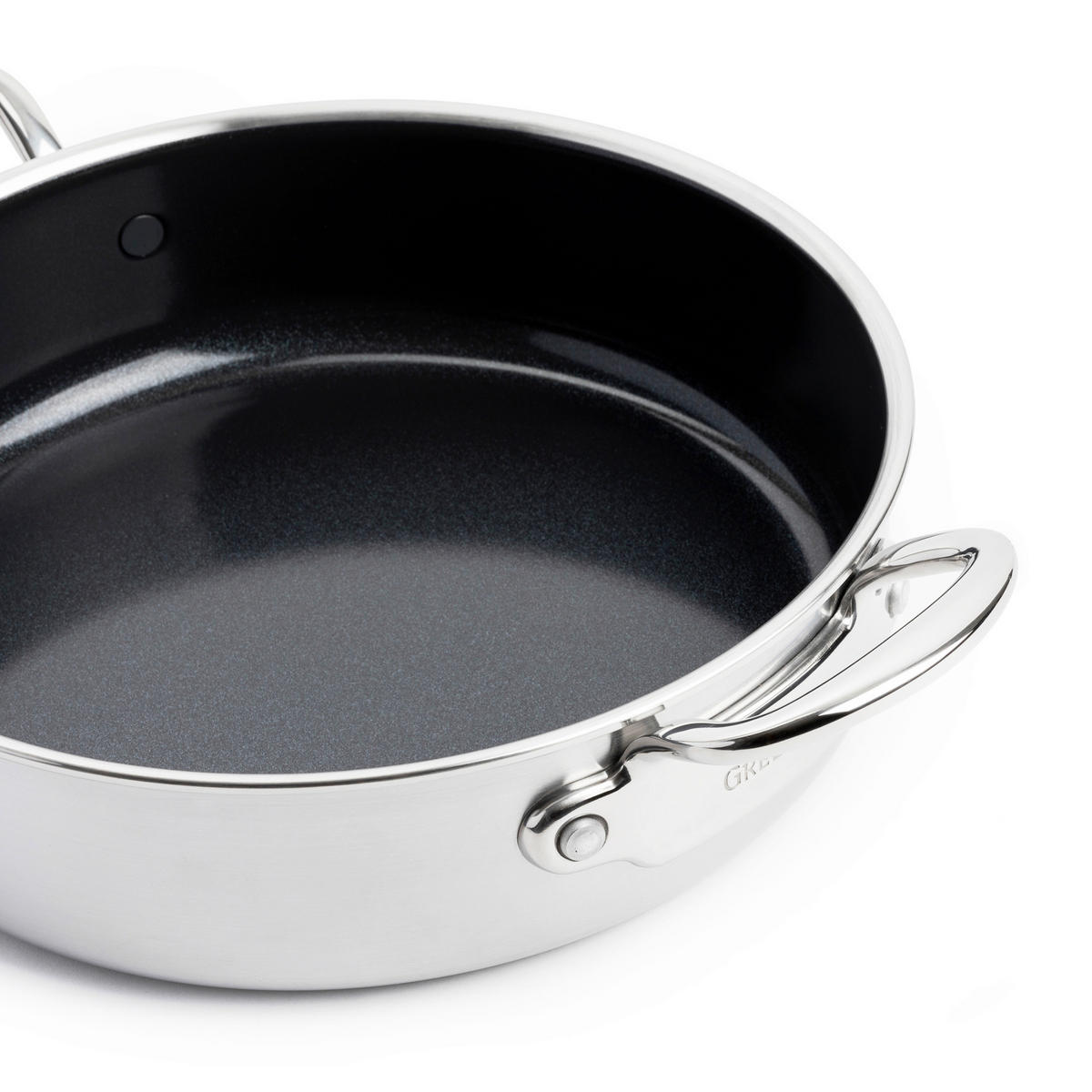 SCHMORPFANNE Premiere Keramikbeschichtung 26 cm  - Grau Hochglanz, Basics, Glas/Metall (26cm)