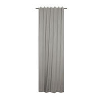 FERTIGVORHANG  black-out (lichtundurchlässig)   140/280 cm  - Graubraun, Basics, Textil (140/280cm)