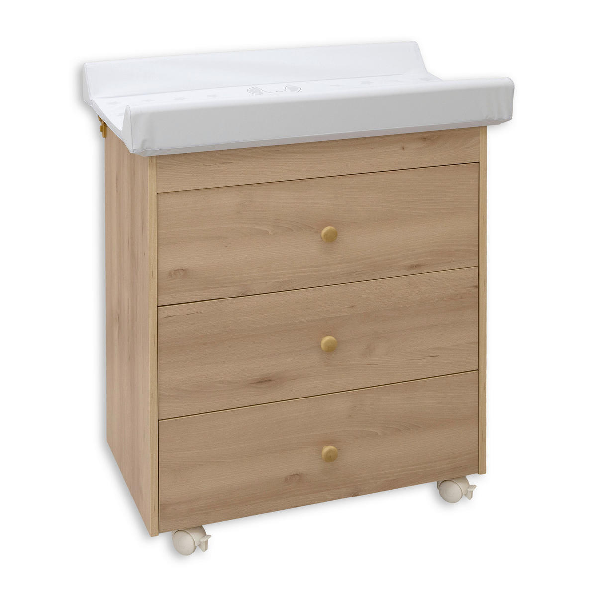 STOL ZA PREVIJANJE  LISABON 2  - boje bukve, Basics, drvo (47/76/97cm)