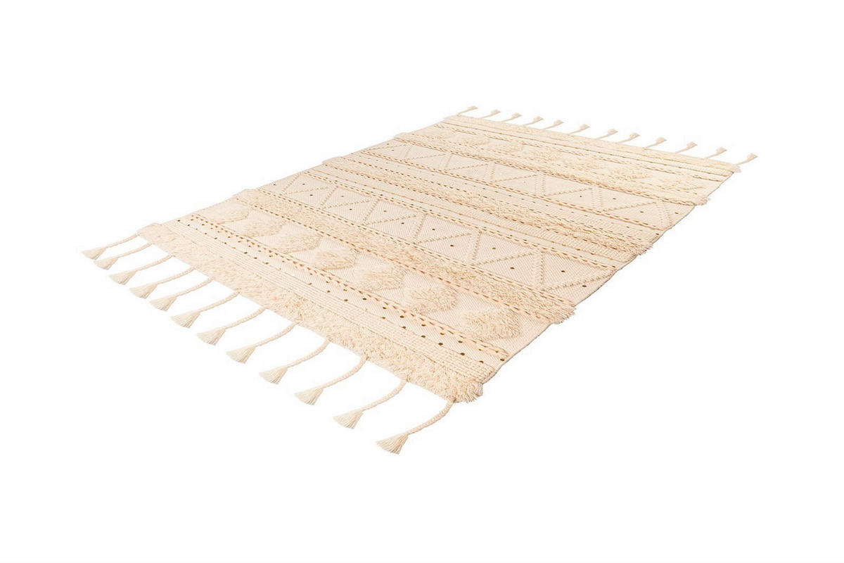 TEPPICH Bohist 525 Creme Multicolor  - Multicolor, KONVENTIONELL, Textil (120/180cm)