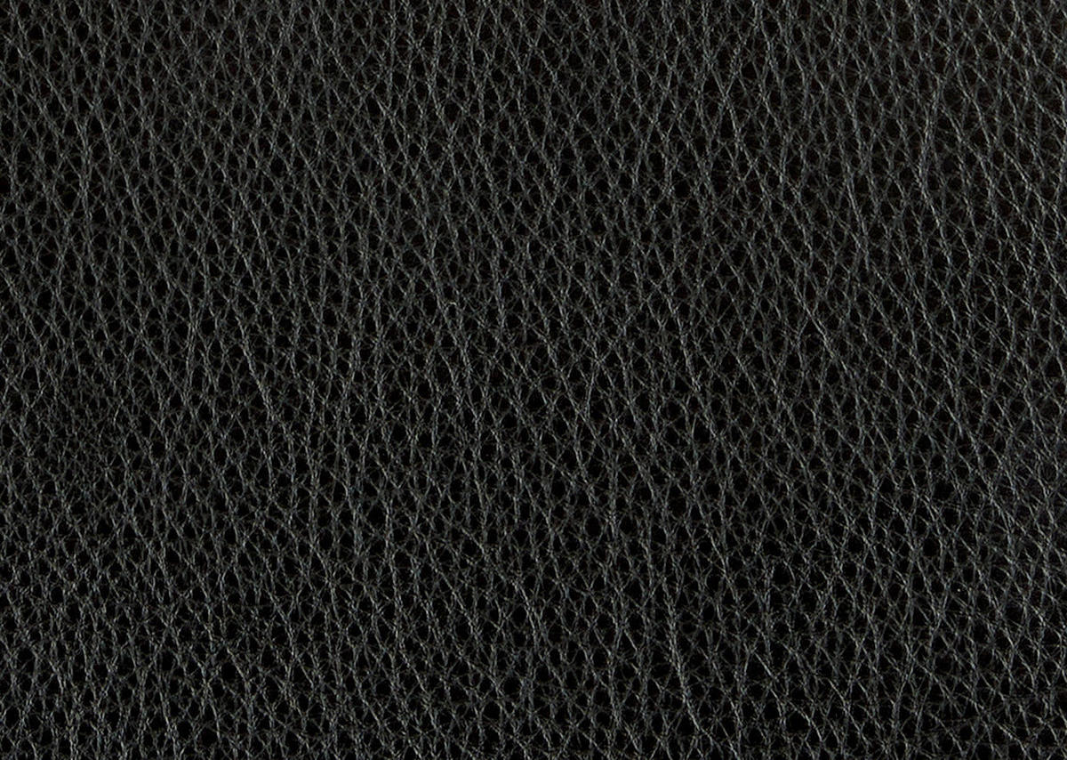 RELAXSESSEL in Leder Schwarz  - Edelstahlfarben/Schwarz, Design, Leder/Metall (92/79/90cm) - Koinor