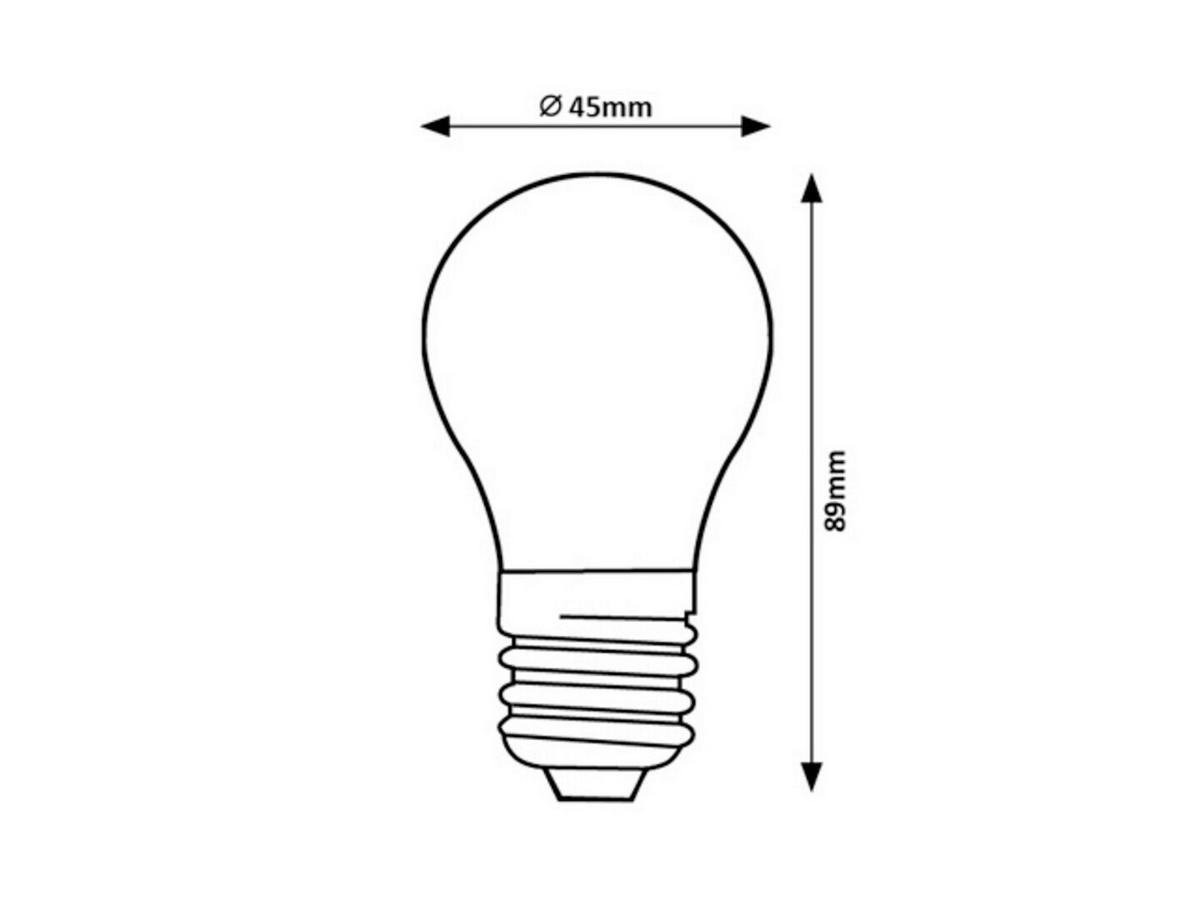 LED ŽARULJA  - Basics (4.5/8.9cm)