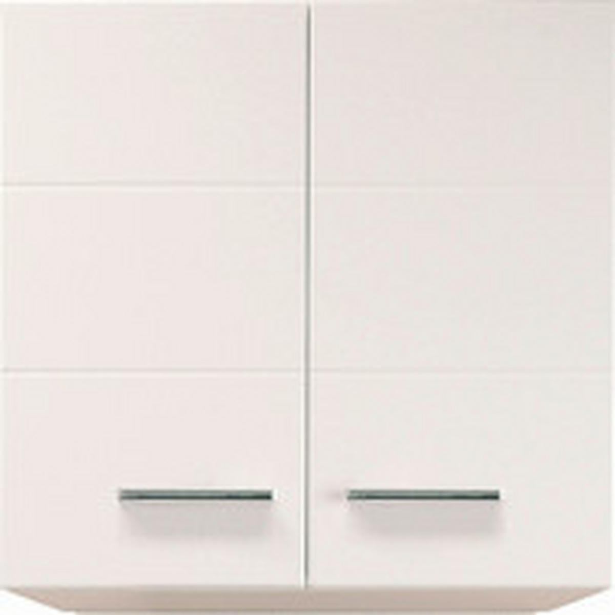 KONYHAI FALISZEKRÉNY - fehér, Basics, műanyag/faalapú anyag (60/57/30cm) - Carryhome