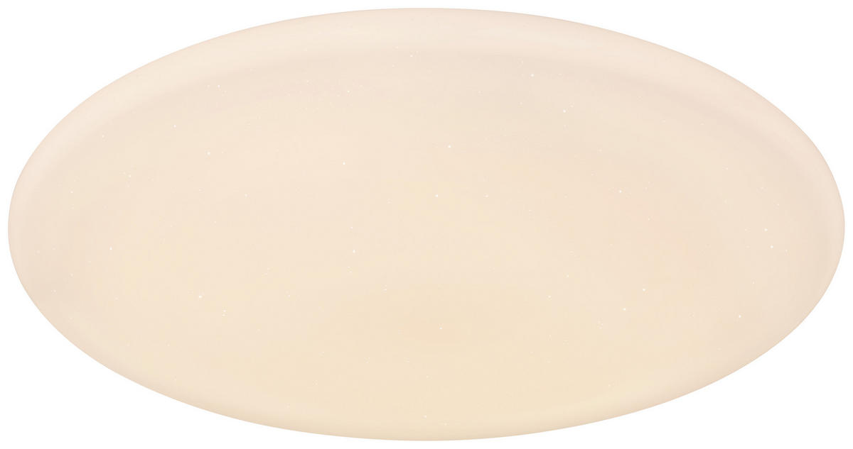 LED-DECKENLEUCHTE Rena  Smart 70/8 cm   - Opal/Weiß, Basics, Kunststoff/Metall (70/8cm) - Globo