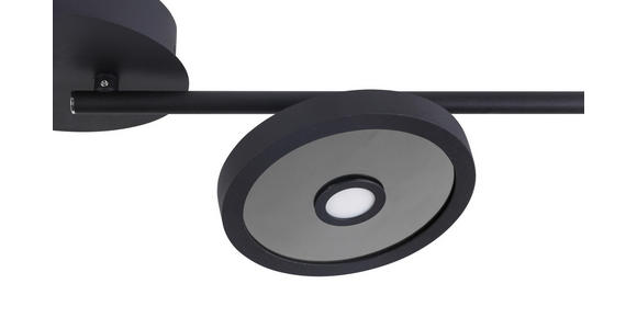 LED-STRAHLER 128/17/14 cm - Schwarz, LIFESTYLE, Kunststoff/Metall (128/17/14cm) - Novel