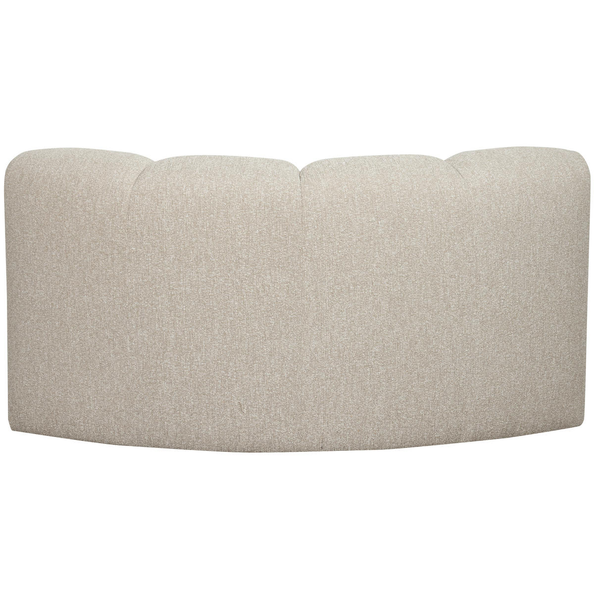 SOFAELEMENT Mojo Beige Bouclé  - Beige/Schwarz, MODERN, Kunststoff/Textil (110/74/110cm) - Livetastic