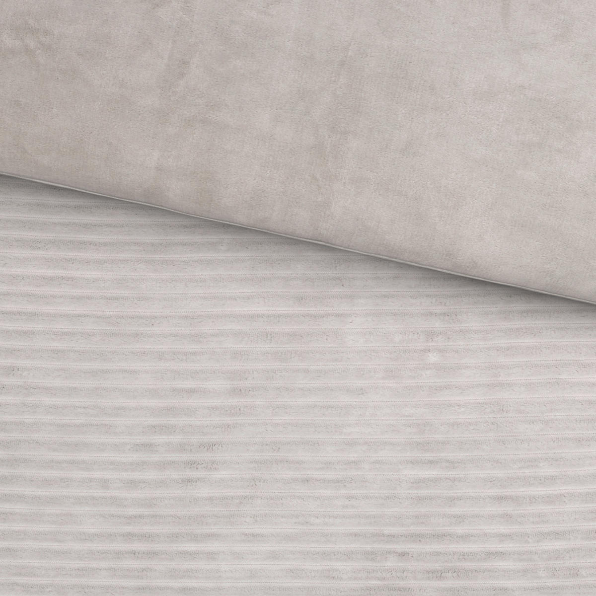 WENDEBETTWÄSCHE 2-teilig Flanell 155/220 cm  - Textil (155/220cm) - Novel