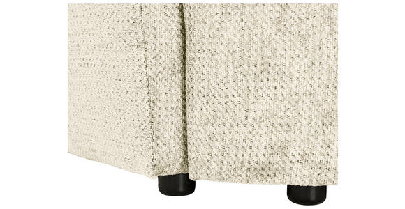 SCHLAFSOFA in Chenille Greige - Greige/Schwarz, KONVENTIONELL, Kunststoff/Textil (238/74/107cm) - Carryhome