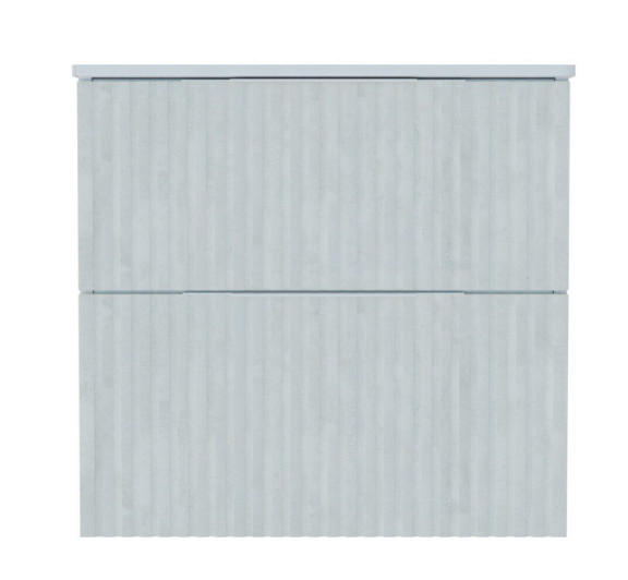 KOMBI UMIVAONIK bijela visoki sjaj - bijela visoki sjaj, Basics, drvo/keramika (61/46,5/58cm)