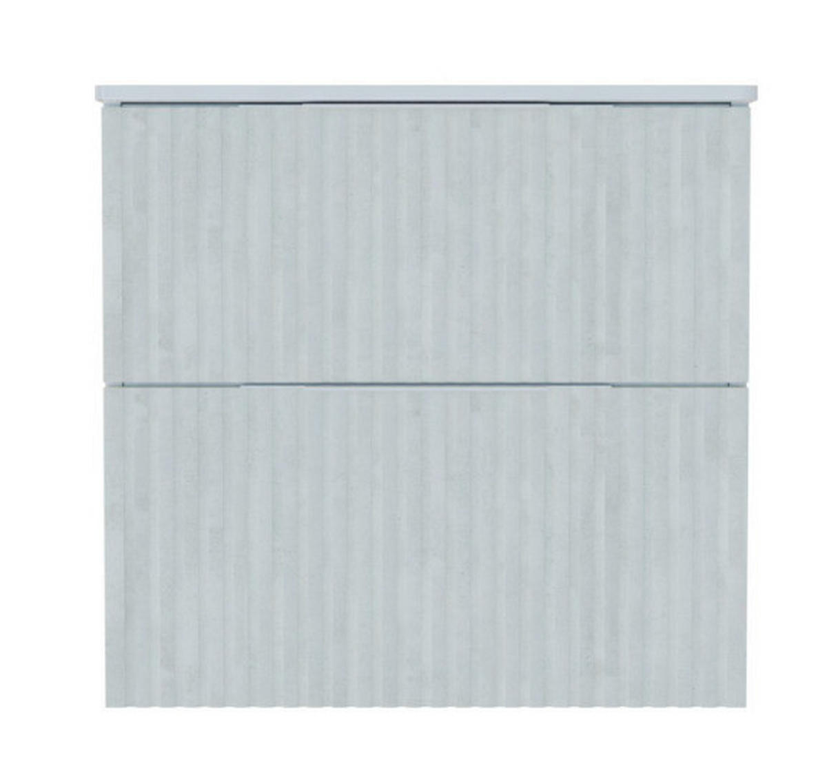 KOMBI UMIVAONIK  bijela visoki sjaj  - bijela visoki sjaj, Basics, drvo/keramika (61/46,5/58cm)