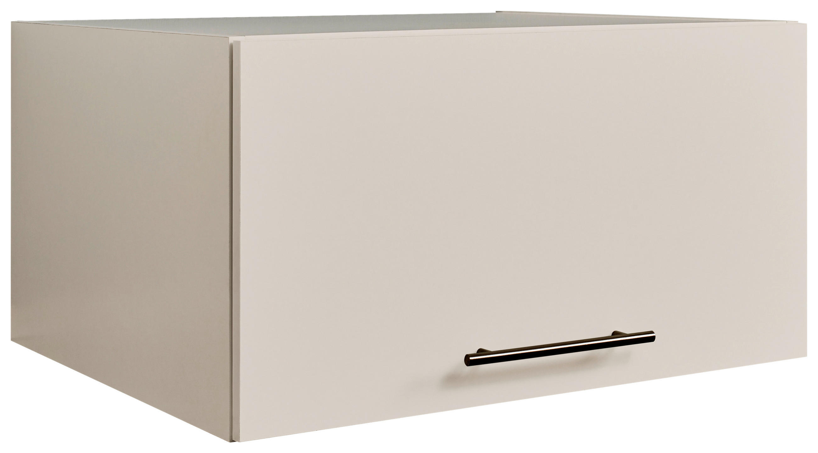 AUFSATZSCHRANK 67,5/38/67,5 cm  - Kaschmir/Schwarz, Design, Holzwerkstoff/Metall (67,5/38/67,5cm)