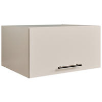 AUFSATZSCHRANK 67,5/38/67,5 cm  - Kaschmir/Schwarz, Design, Holzwerkstoff/Metall (67,5/38/67,5cm)