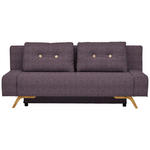 SCHLAFSOFA in Webstoff Rosa  - Rosa, Design, Holz/Textil (202/90/90cm) - Novel