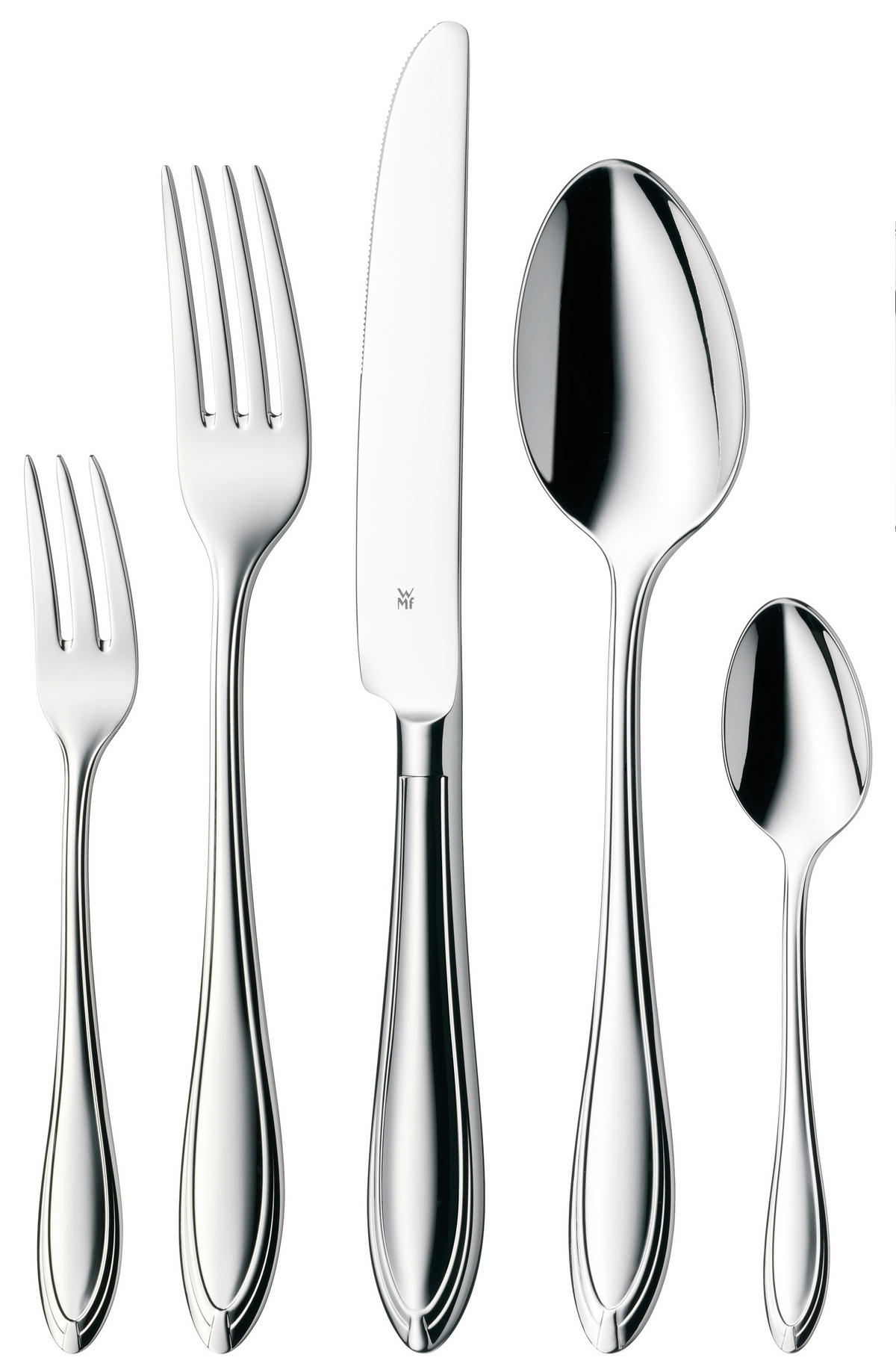 PRIBOR ZA JELO  60 delova     - Osnovno, metal (49/39/5.5cm) - WMF